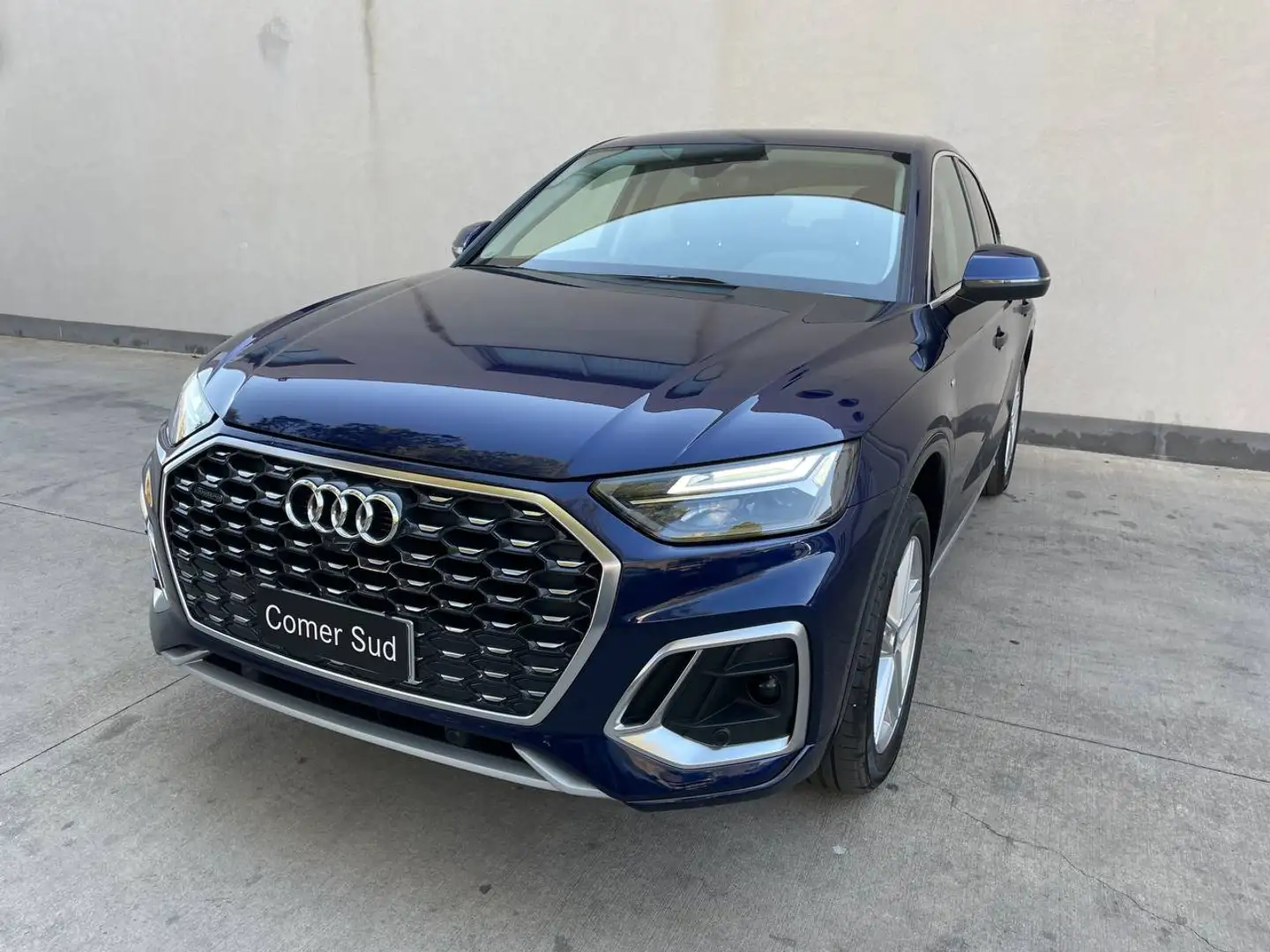 Audi Q5 Sportback 40 2.0 tdi mhev 12V S line quattro s-tro Blu/Azzurro - 1