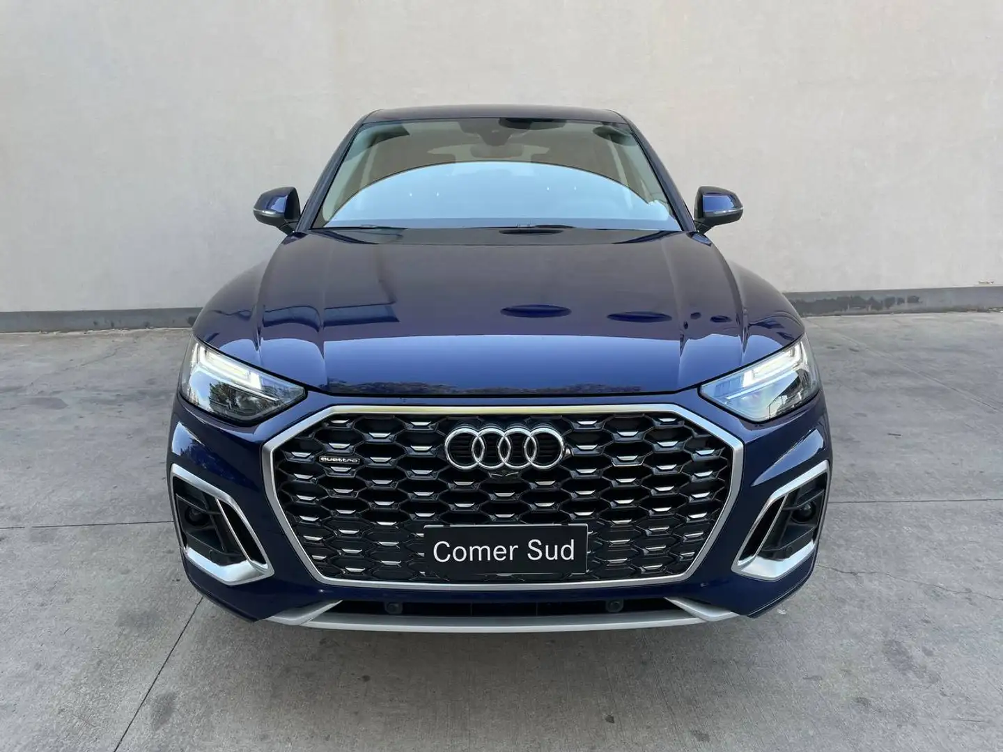 Audi Q5 Sportback 40 2.0 tdi mhev 12V S line quattro s-tro Blu/Azzurro - 2