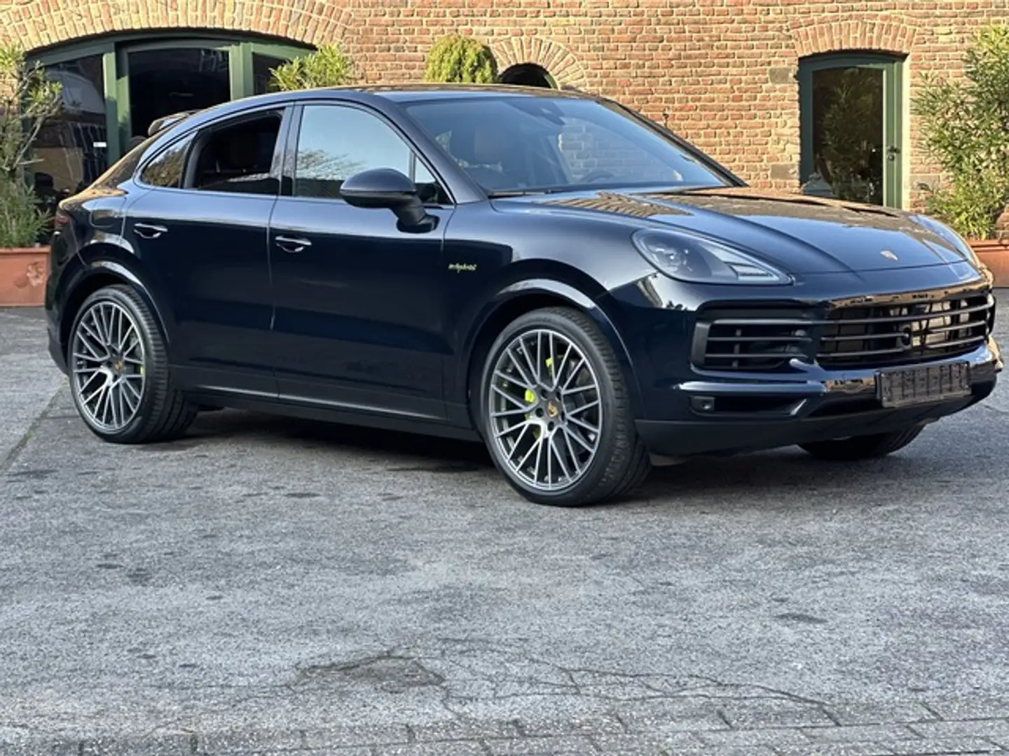 Porsche Cayenne E-Hybrid Coupe Platinum Edition SPORTABGAS*CHRONO* Bleu - 1