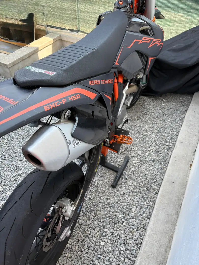 KTM 450 EXC Supermotard Чорний - 1
