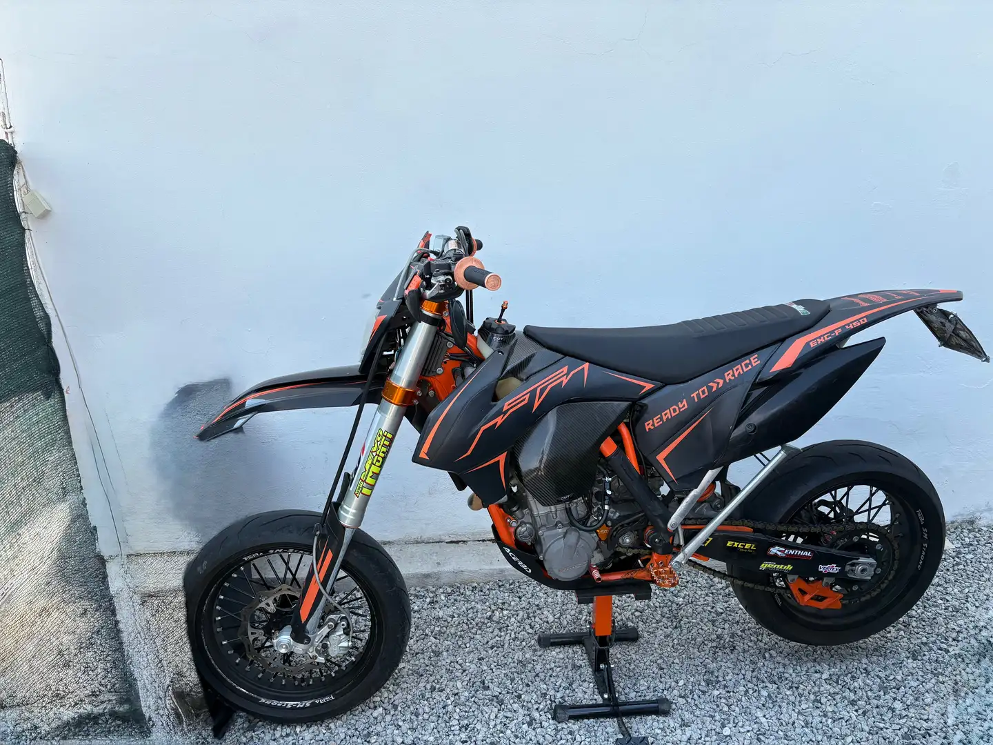 KTM 450 EXC Supermotard Чорний - 2