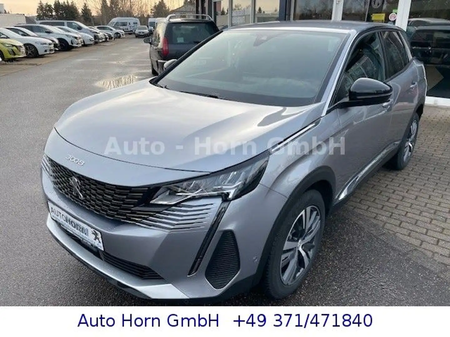 Peugeot 3008 Allure Pack PT 130 Grau - 1