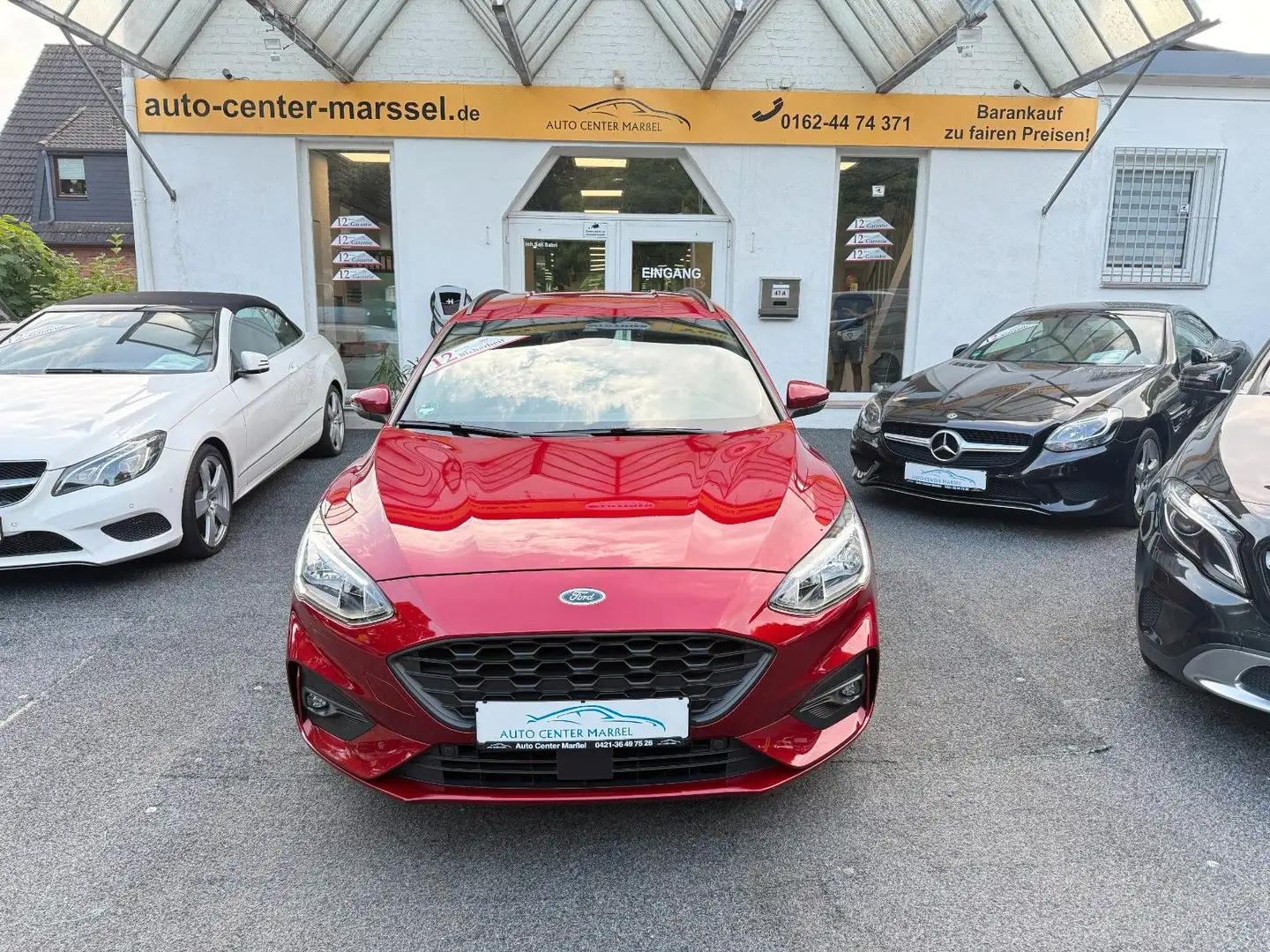 Ford Focus ST-Line X SPURHALTE/SPORT/AHK/LED/KAMERA Piros - 2