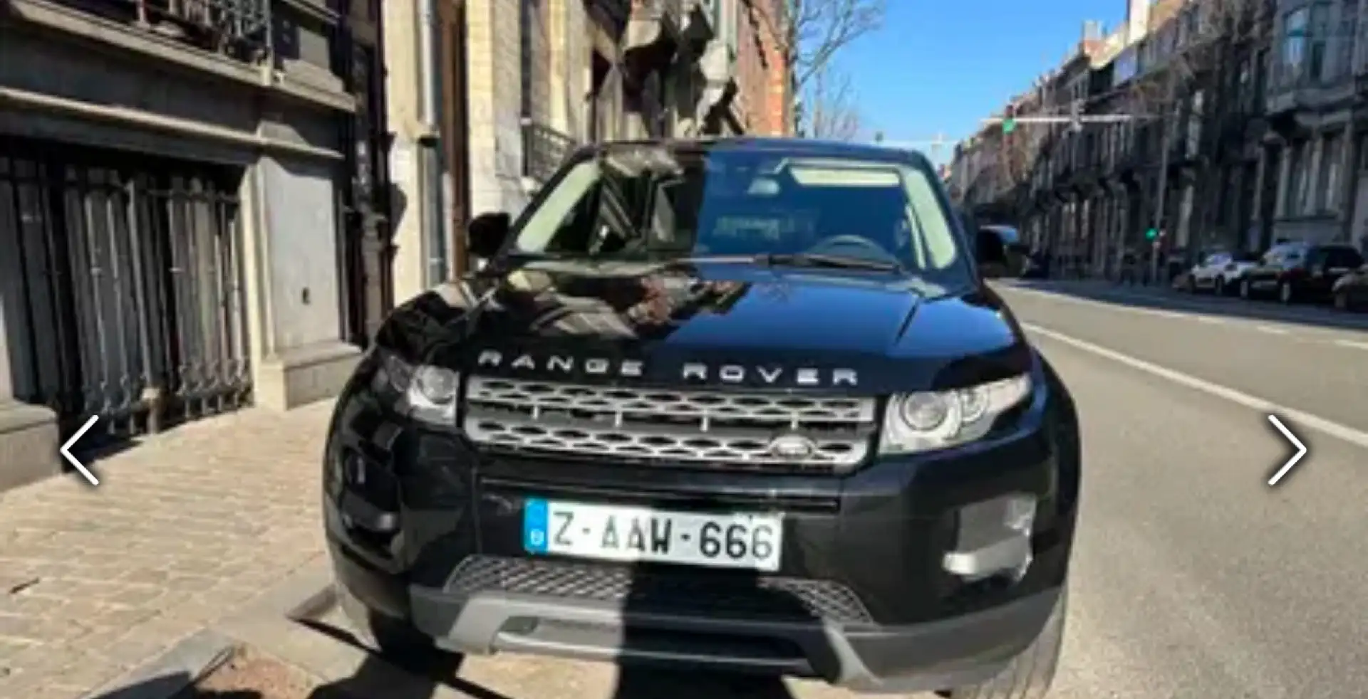 Land Rover Range Rover Evoque Coupé 2.0 Si4 4WD Prestige 12 mois de garantie Noir - 1