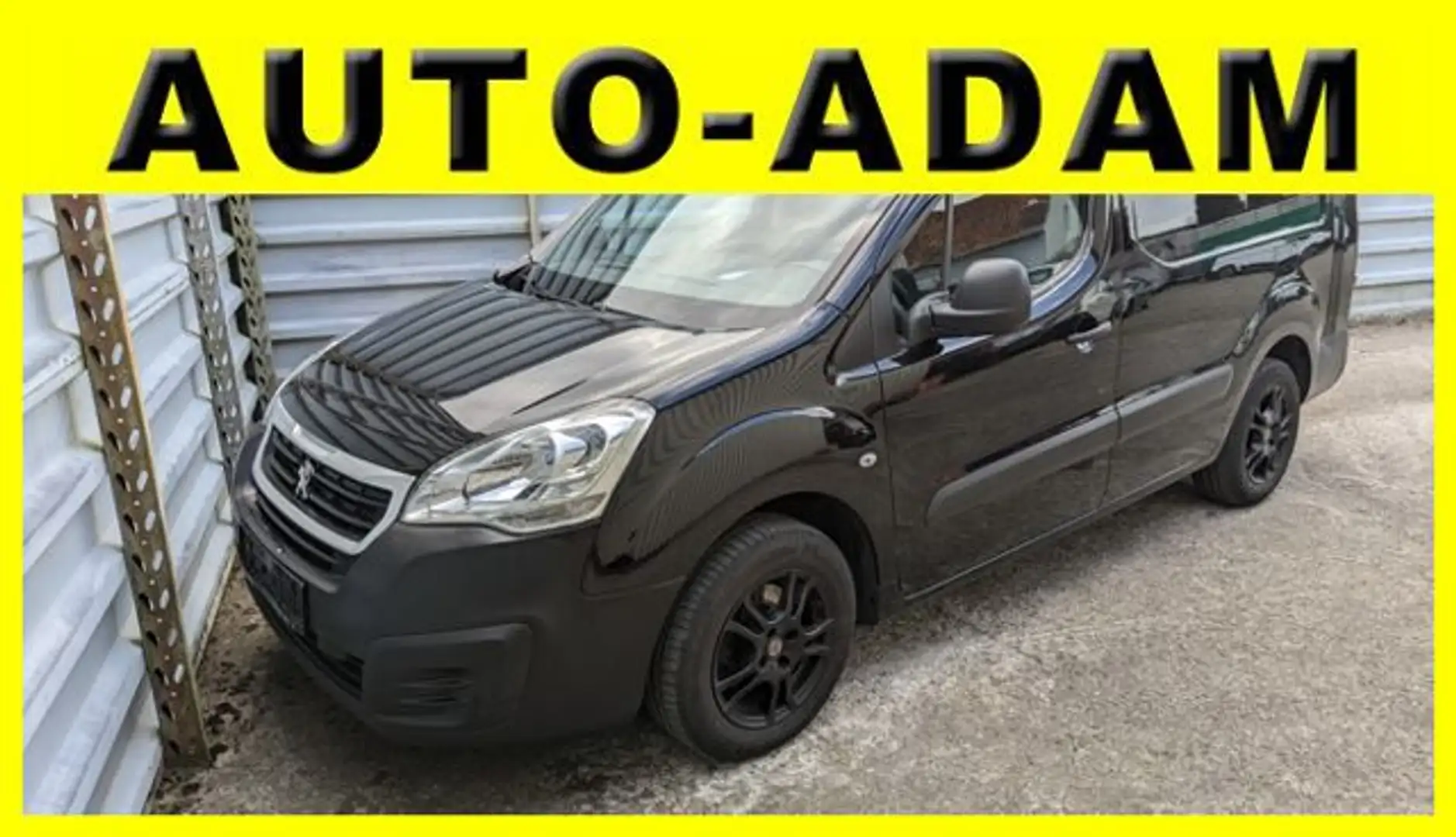 Peugeot Partner L2 Komfort Plus*Automatikgetriebe*Klima* Schwarz - 1