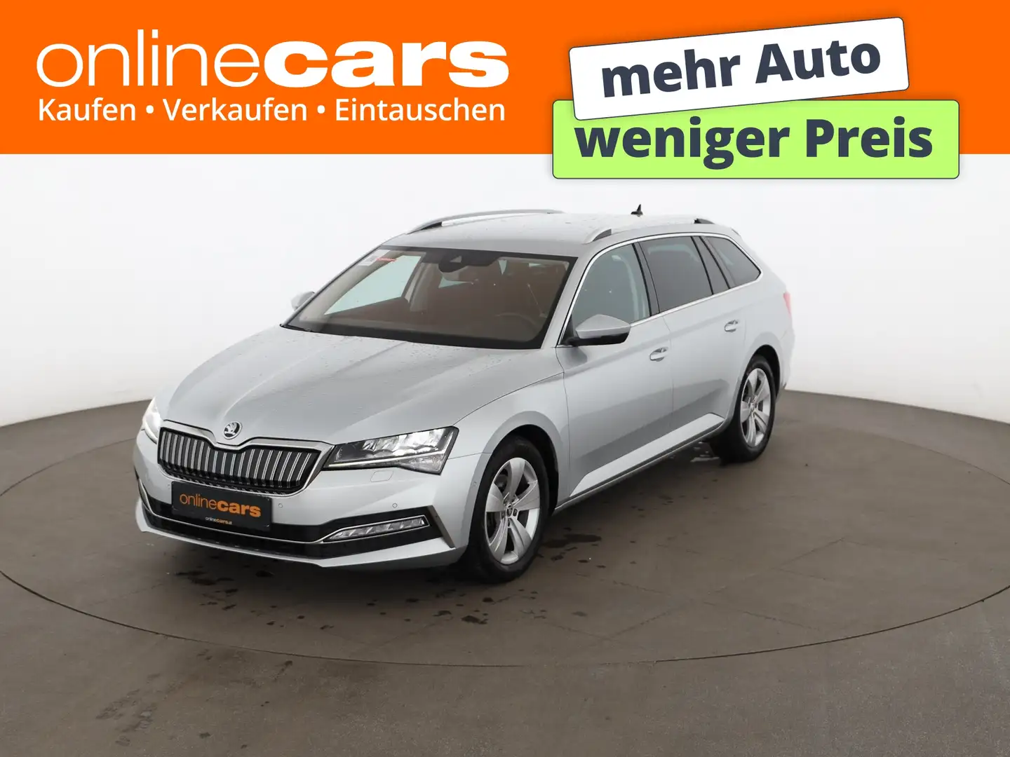 Skoda Superb Combi 1.4 TSI Style iV Aut LED RADAR NAVI Silber - 1
