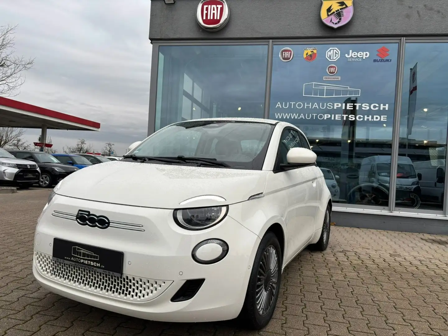 Fiat 500e 42 KWh*16"*Kamera*PDC*SHZ* Weiß - 1