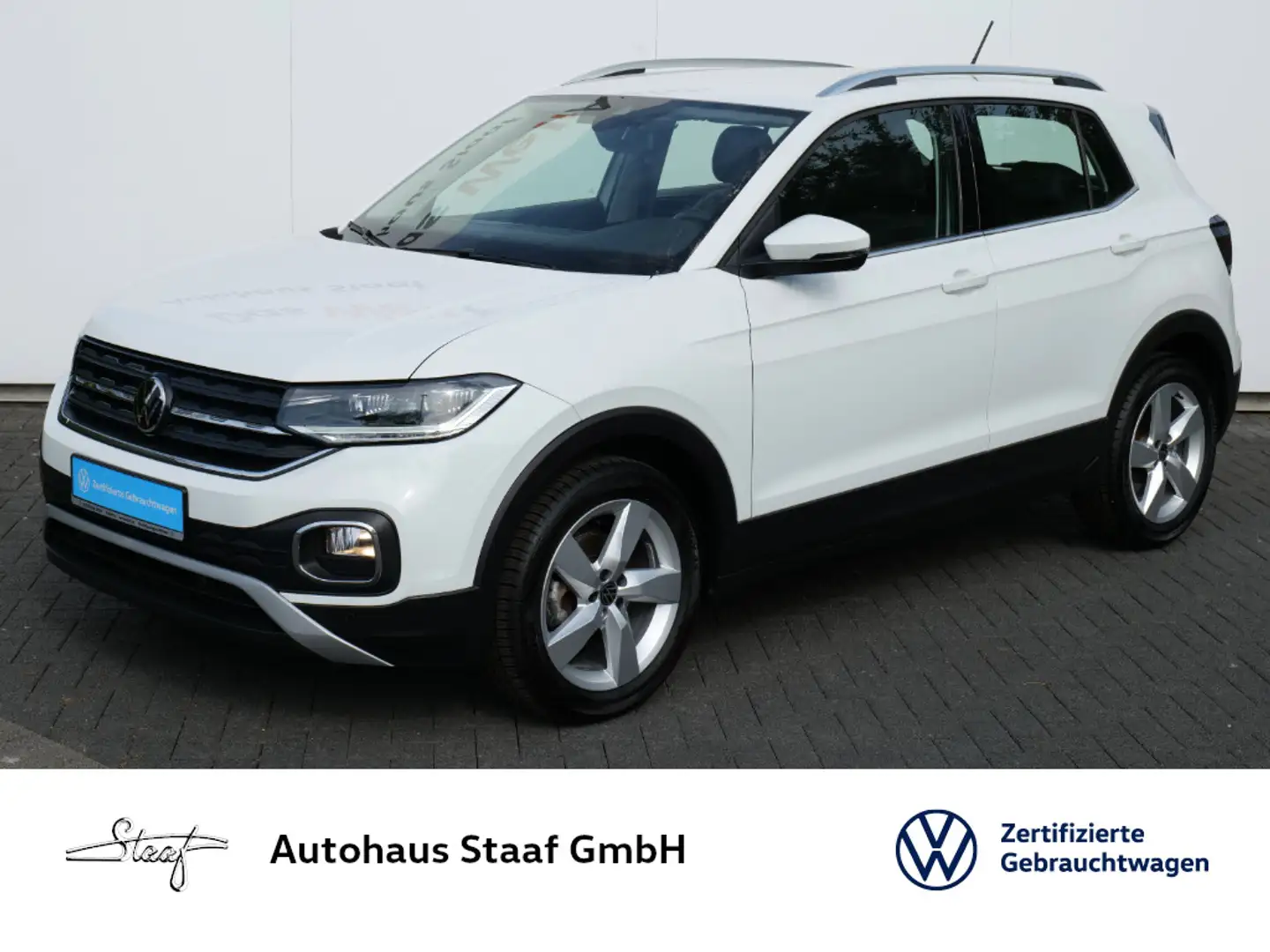 Volkswagen T-Cross Style 1.5 TSI 150PS DSG Blanc - 1