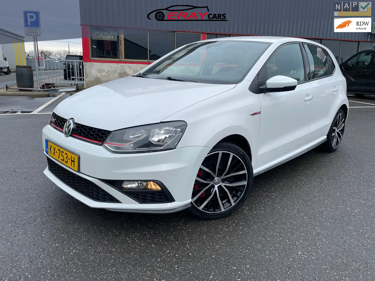 Volkswagen Polo GTI 1.8 TSI NAP / AUTOMAAT / ORG NL AUTO / Wit - 1