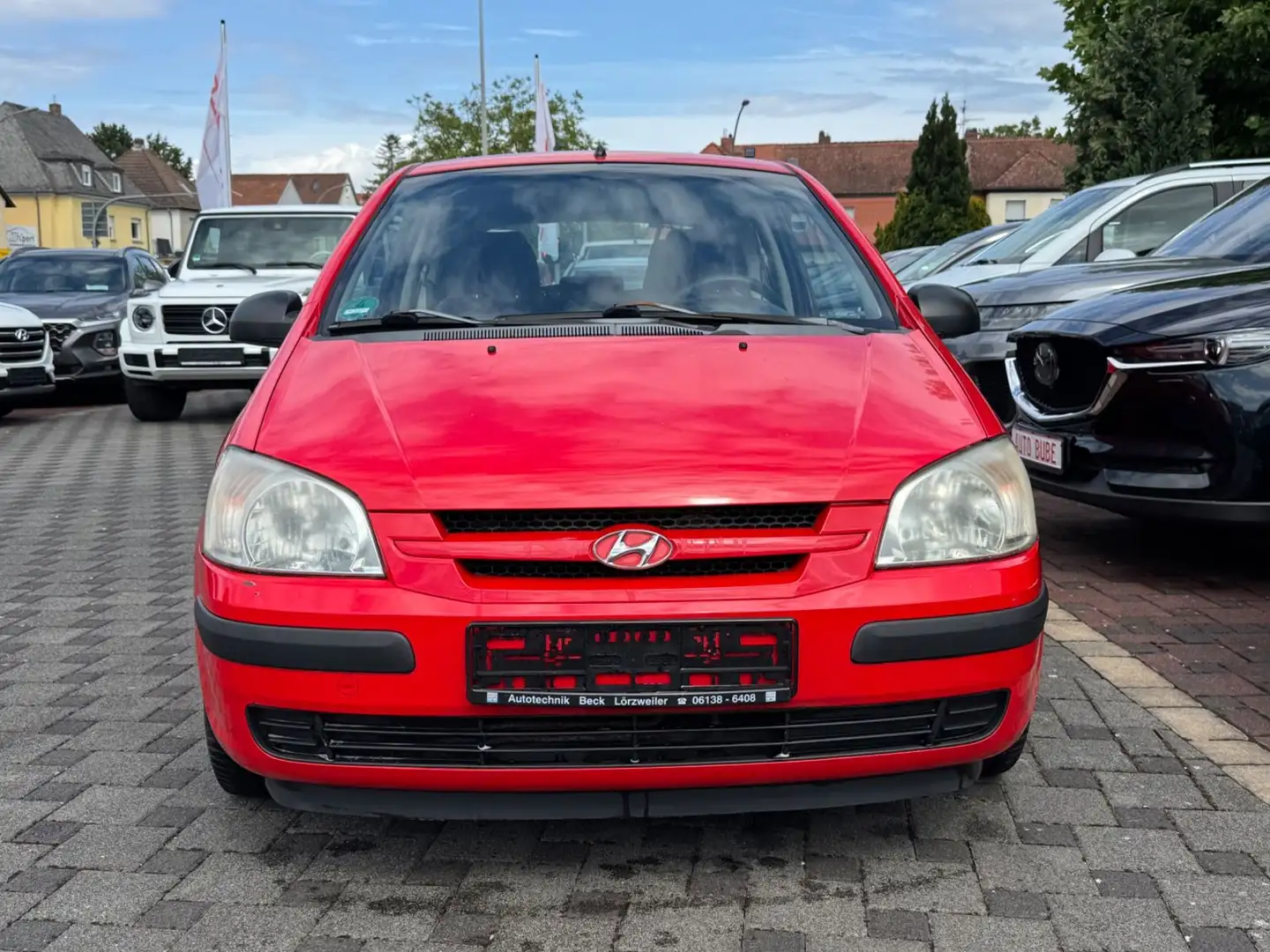 Hyundai Getz 1.1 Basis Rojo - 1