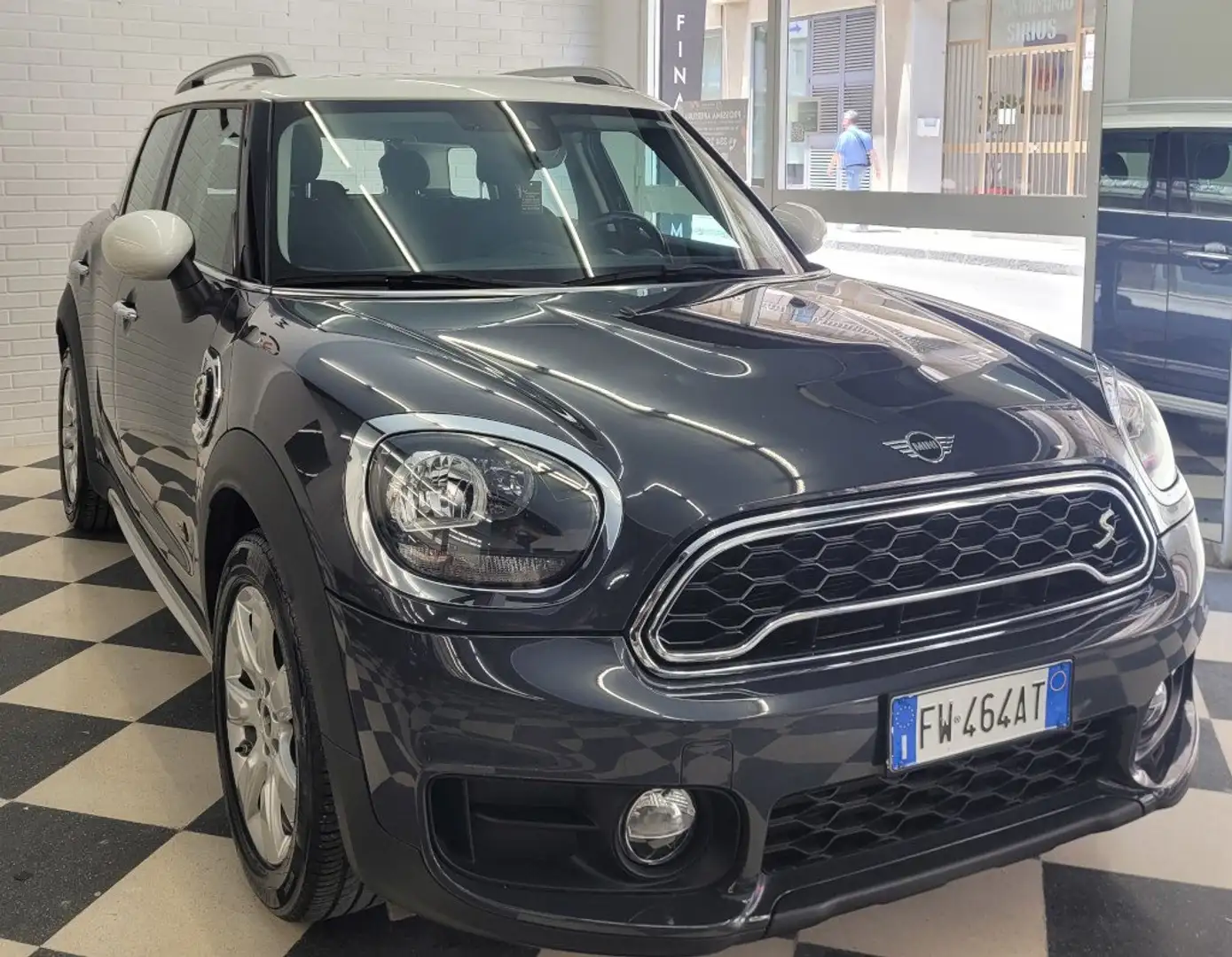 MINI Cooper SE Countryman Mini Countryman F60 2017 1.5 all4 auto Grigio - 2