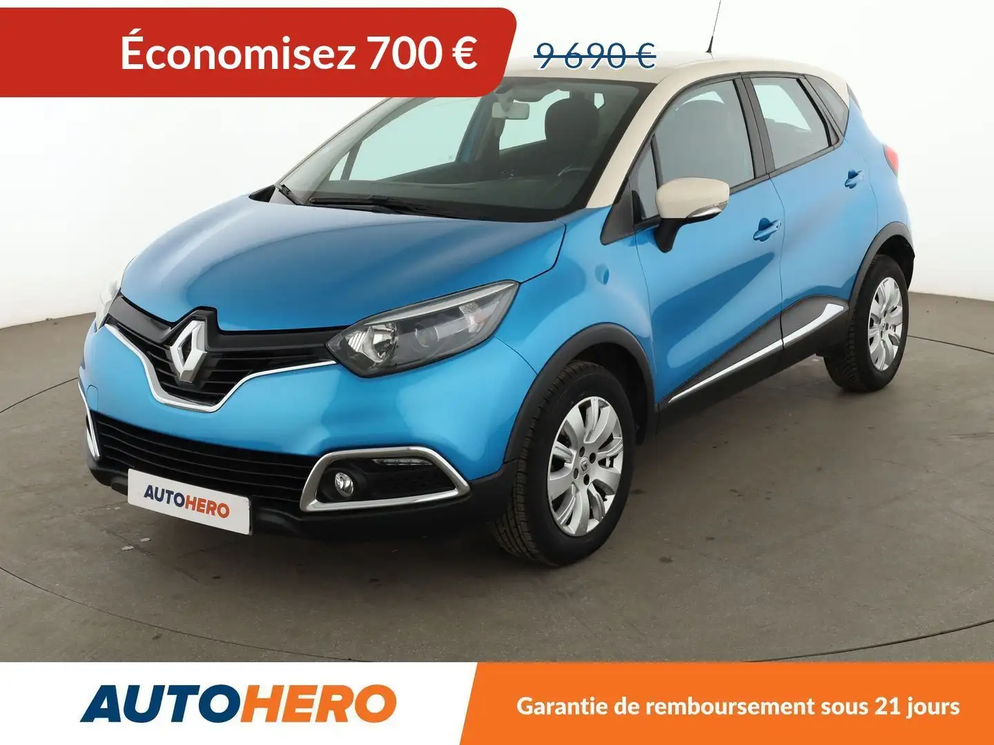 Renault Captur 0.9 TCe Energy Zen Eco2 Bleu - 1