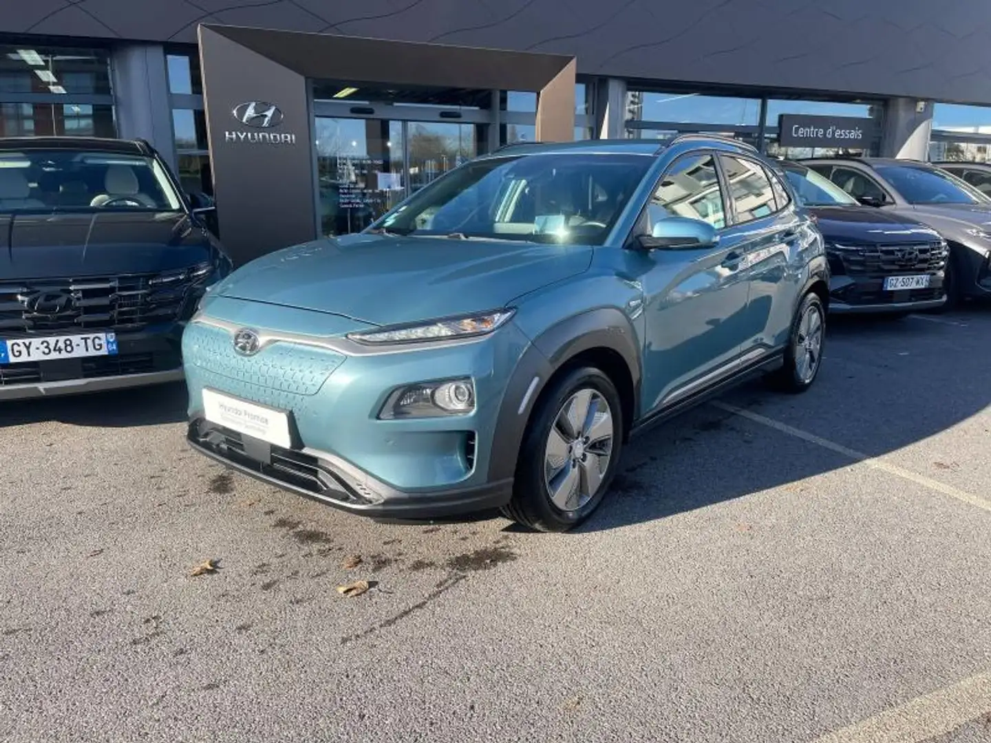 Hyundai KONA Electric 204ch Executive Euro6d-T EVAP Bleu - 1