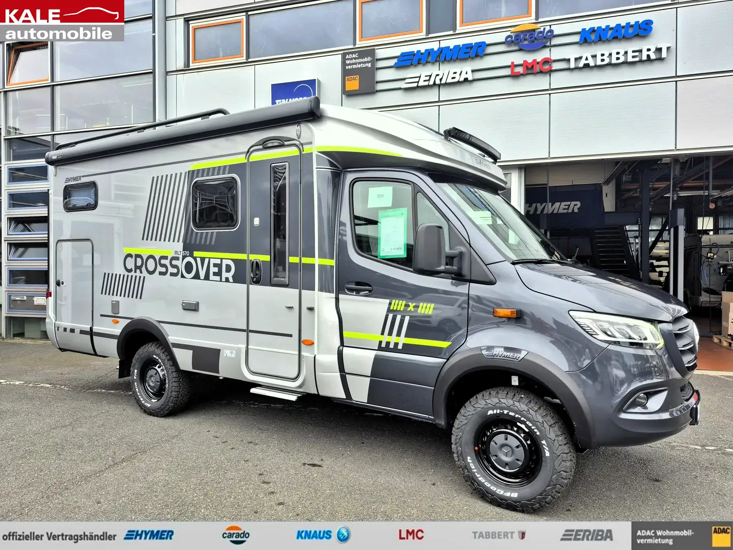 Hymer/Eriba ML-T 570 CrossOver*Standklima*Solar*AHK*Lithium* Grijs - 1