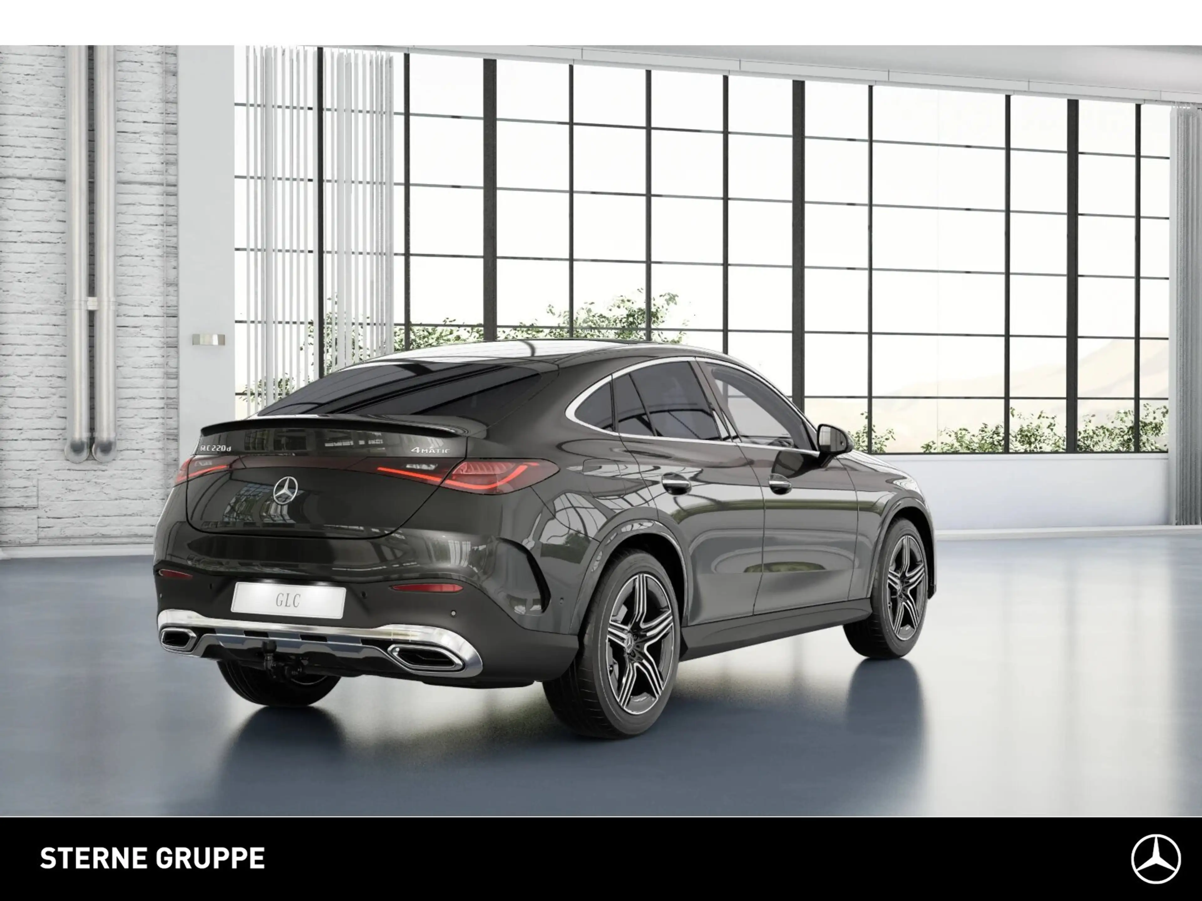 Mercedes-Benz GLC 220 GLC 220 d 4M Coupé AMG AHK Pano Dist DigiL Ambi+ — photo 7