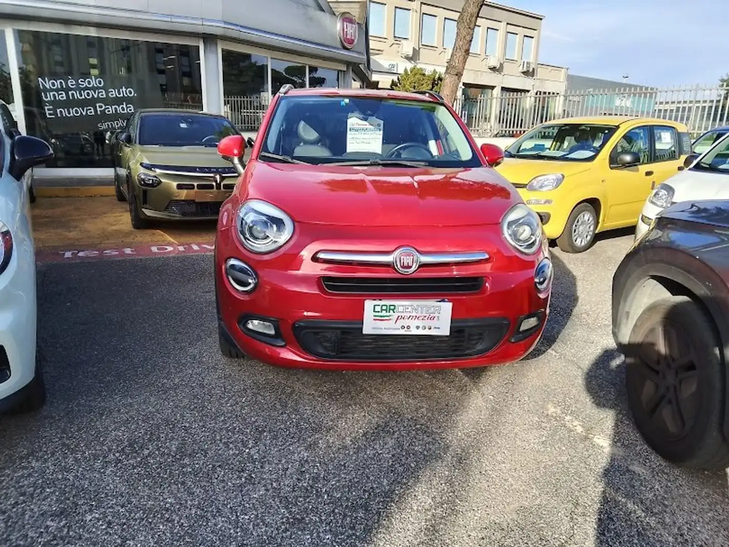 Fiat 500X 1.6 mjt 120 cv lounge Rosso - 2