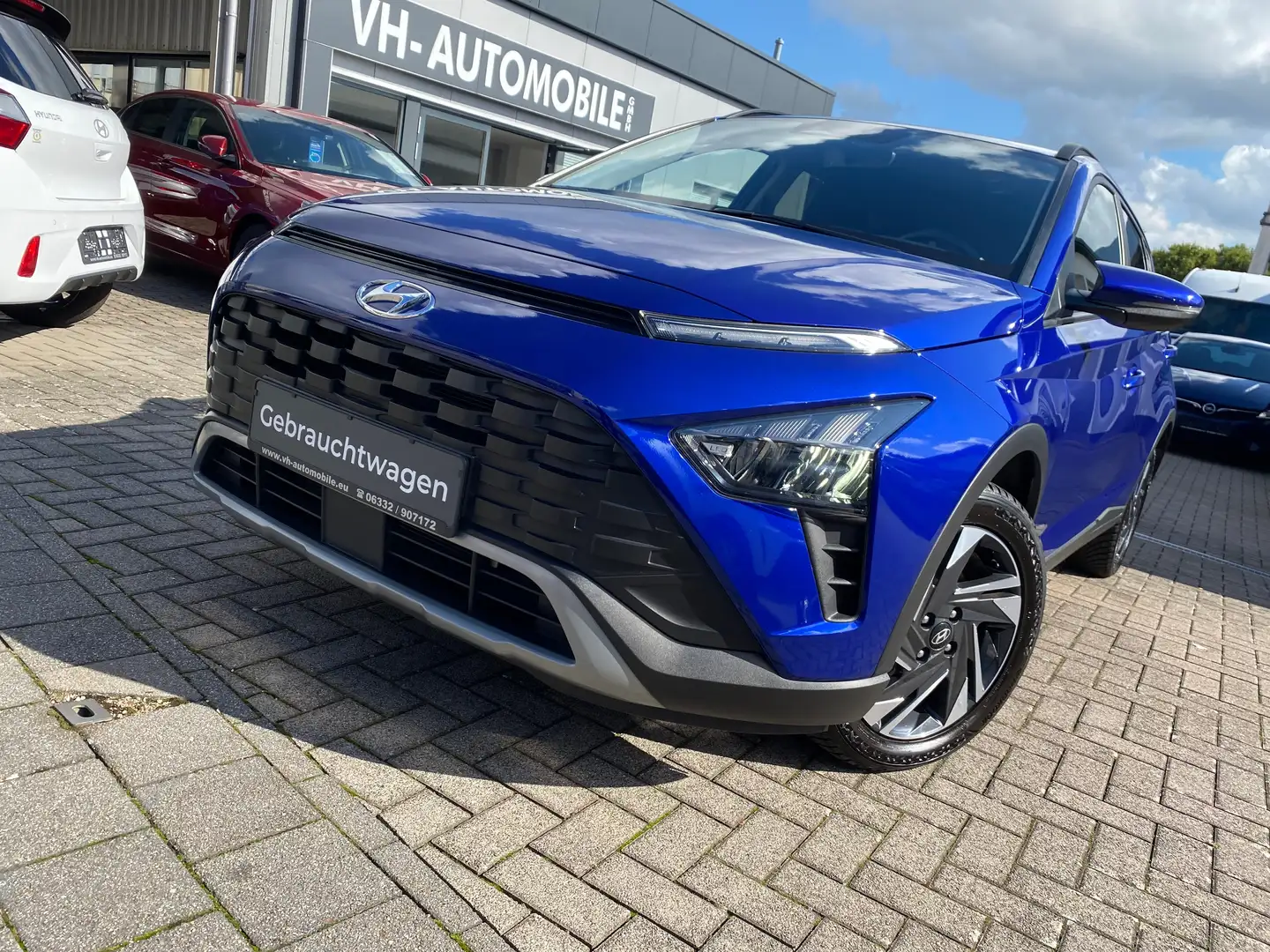 Hyundai BAYON 16ALU*APPLE&ANDRO*LED HSW*Lenkrad&Sitzheiz*PDC&Kam Blau - 2