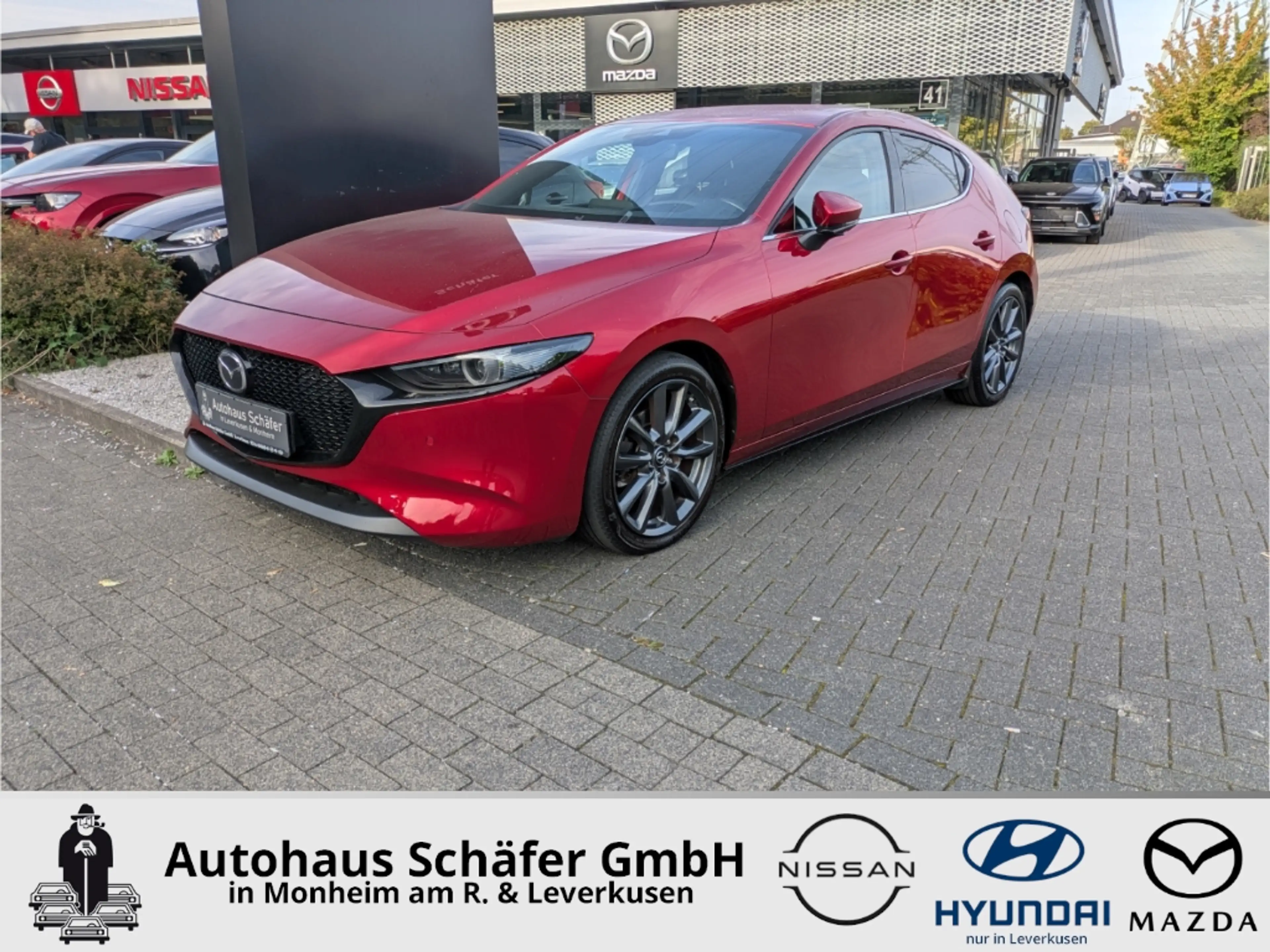 Mazda 3 Selection HUD Navi Bose 360 Kamera LED ACC Apple C