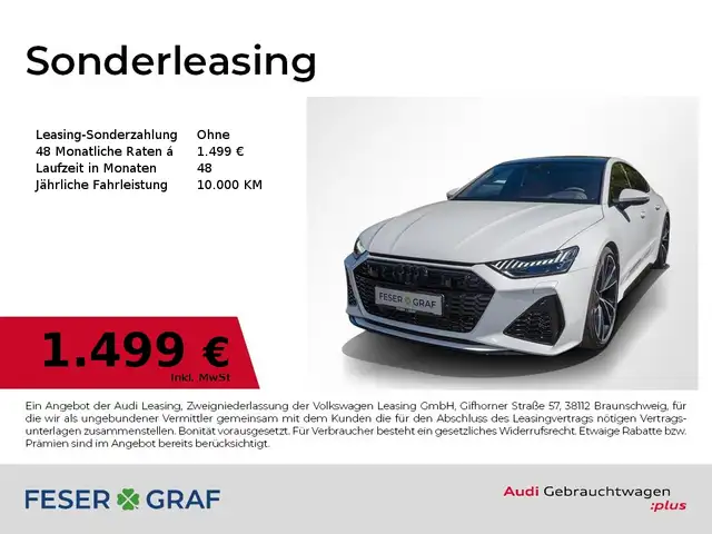 Audi RS7 Laser/RS-AgA/Vmax305/Keramik/Pano/Standhzg