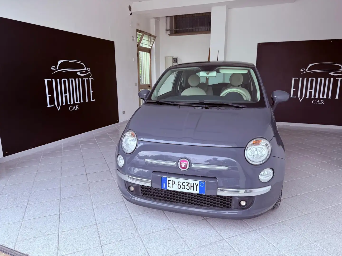Fiat 500 500 III 1.3 mjt 16v Lounge 95cv Grijs - 2