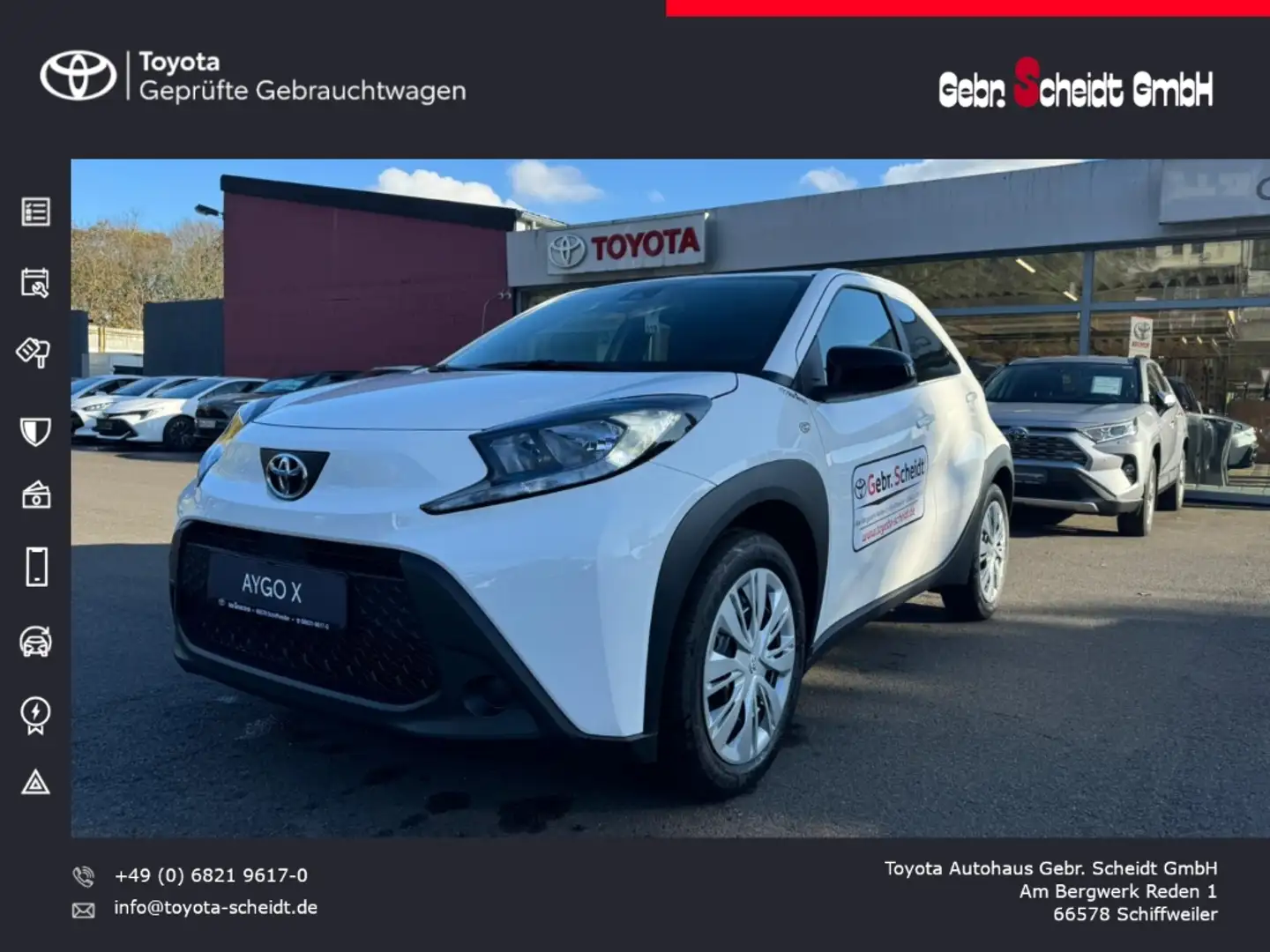 Toyota Aygo X Business Edition 1.0 VVT-i EU6e Android Auto Apple Weiß - 1