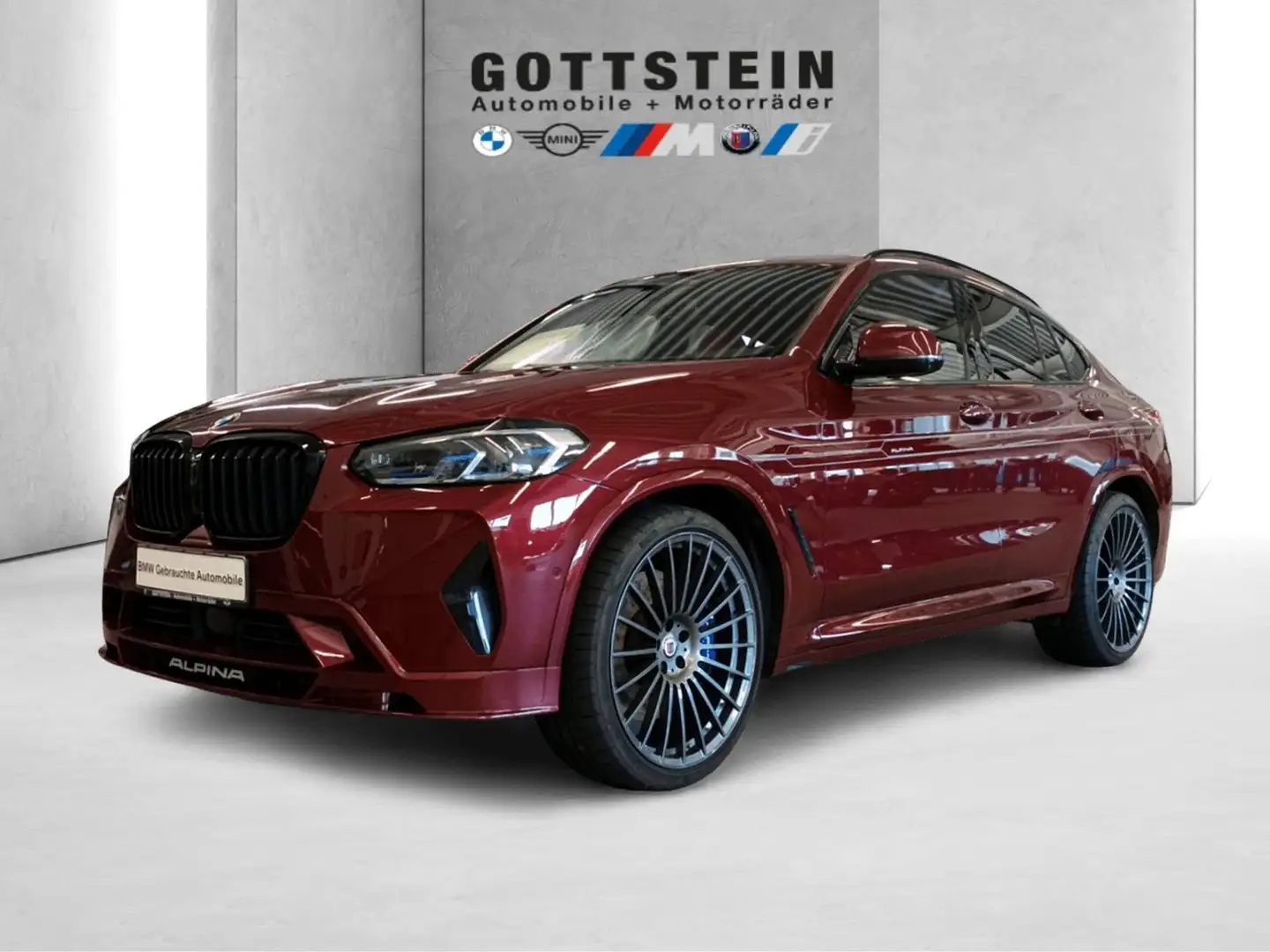 BMW Alpina XD 4 Head-Up HK HiFi DAB WLAN Standhzg. Rot - 1