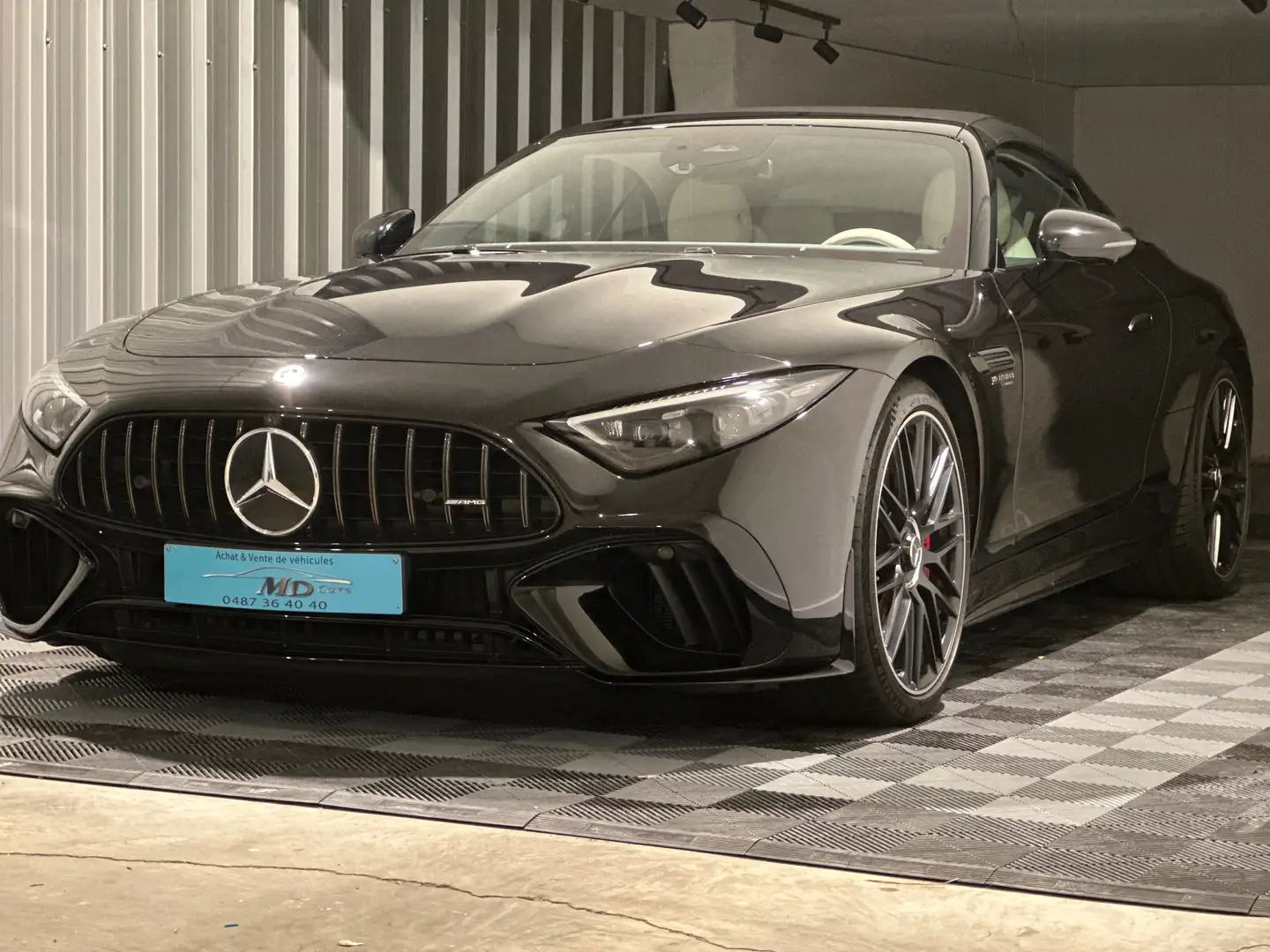 Mercedes-Benz SL 55 AMG SL 55 AMG 4-Matic+/Manufaktur+contrat d’entrtien Noir - 1