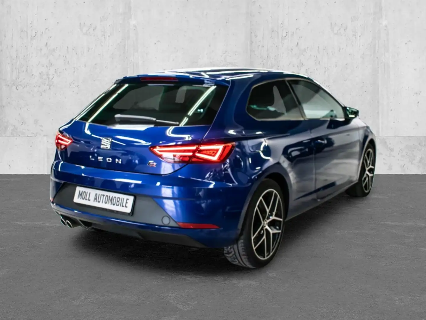 SEAT Leon FR Winter-Paket-LED-ALCANTARA-Paket AD Leder digit Kék - 2