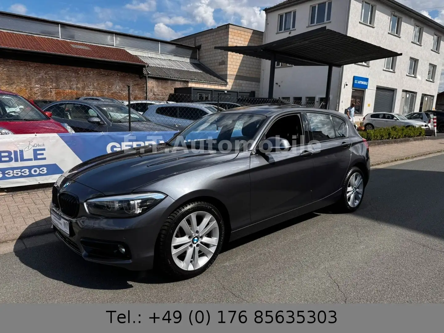BMW 118 i Edition Sport Line*LED*AUTOMATIK*GARANTIE* Gris - 1