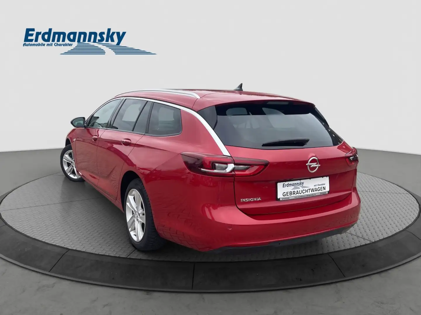 Opel Insignia 1.5 Diesel Business/PANO/eHKL/R-Kam/FSH Klima Rot - 2