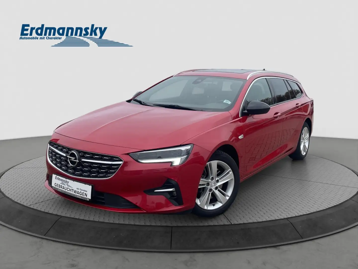 Opel Insignia 1.5 Diesel Business/PANO/eHKL/R-Kam/FSH Klima Rot - 1