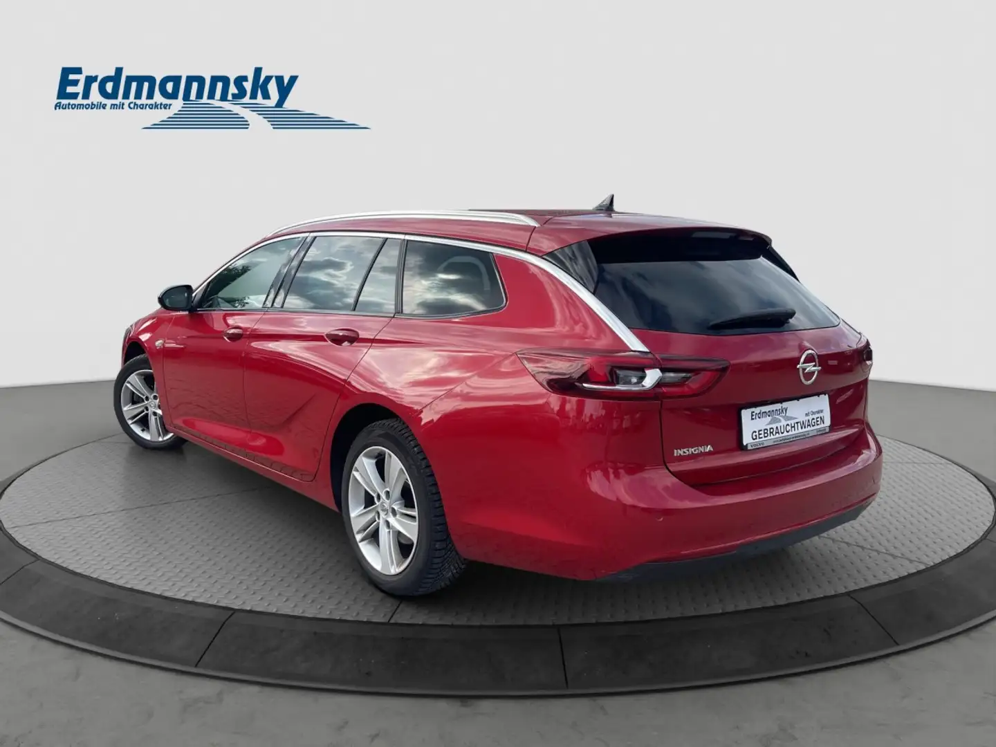 Opel Insignia 1.5 Diesel Business/PANO/eHKL/R-Kam/FSH Klima Rot - 2