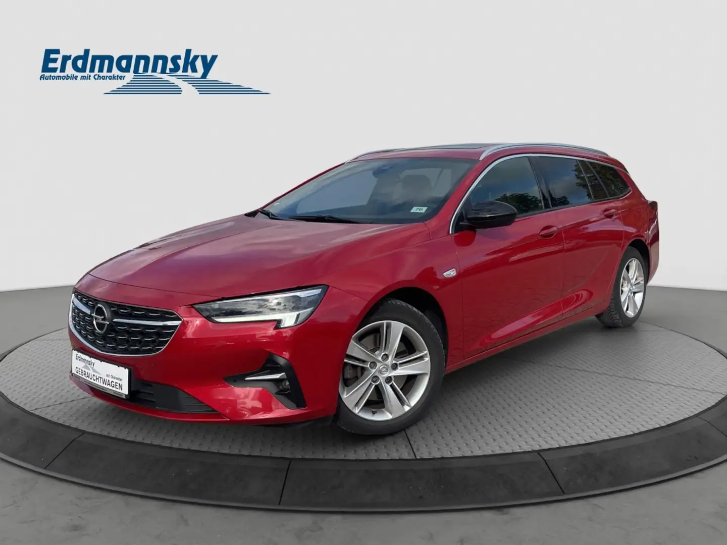Opel Insignia 1.5 Diesel Business/PANO/eHKL/R-Kam/FSH Klima Rot - 1