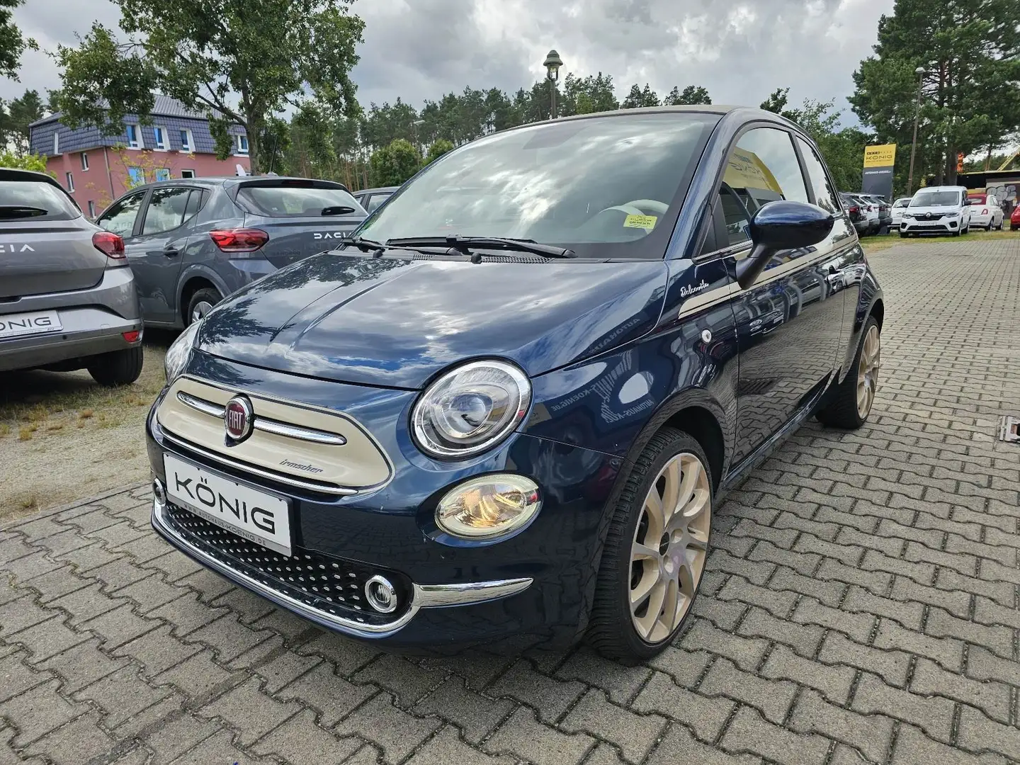 Fiat 500C DolceVita IRMSCHER Edition Bleu - 1