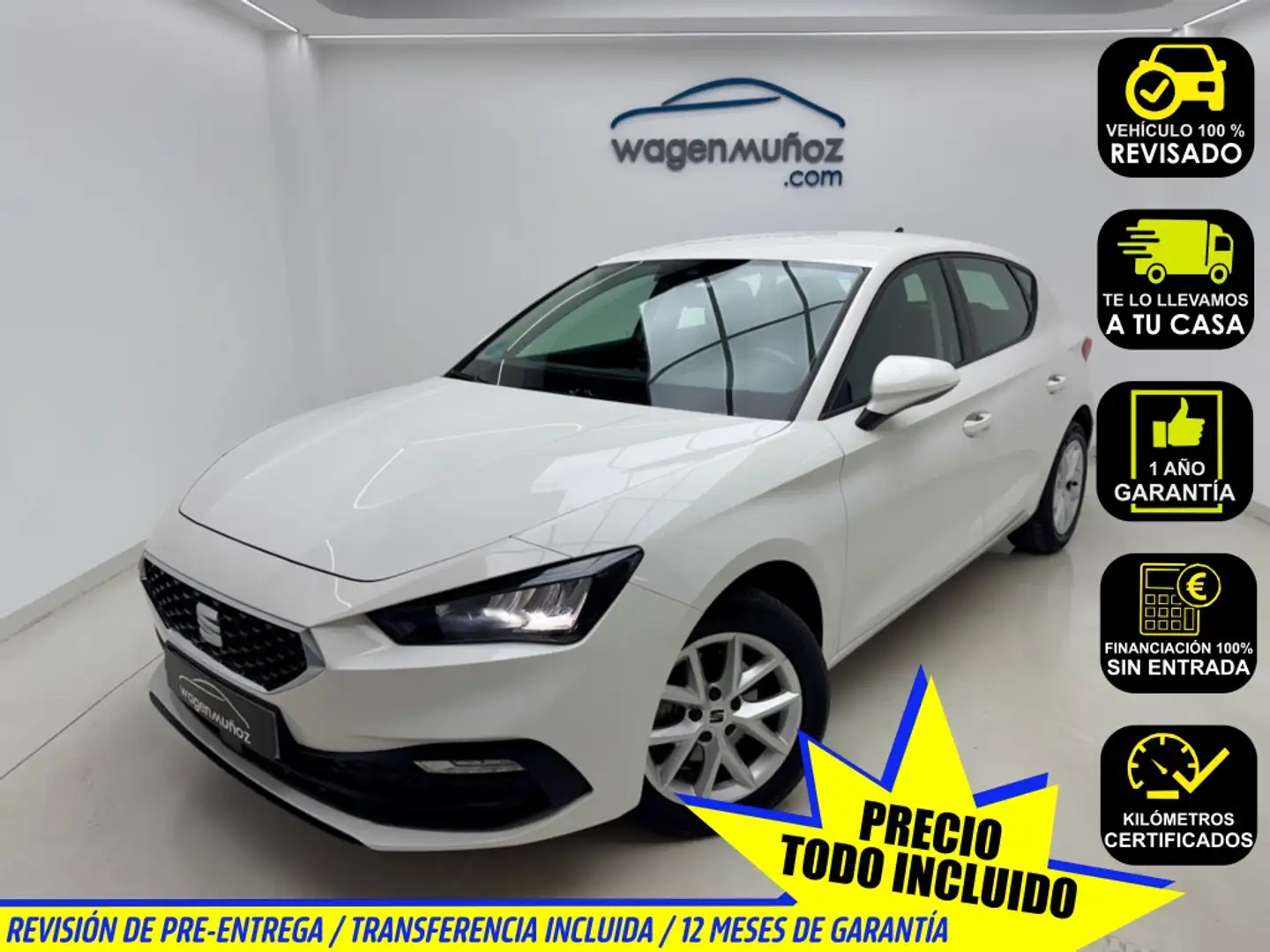 SEAT Leon 2.0TDI S&S Reference 115 Blanco - 1