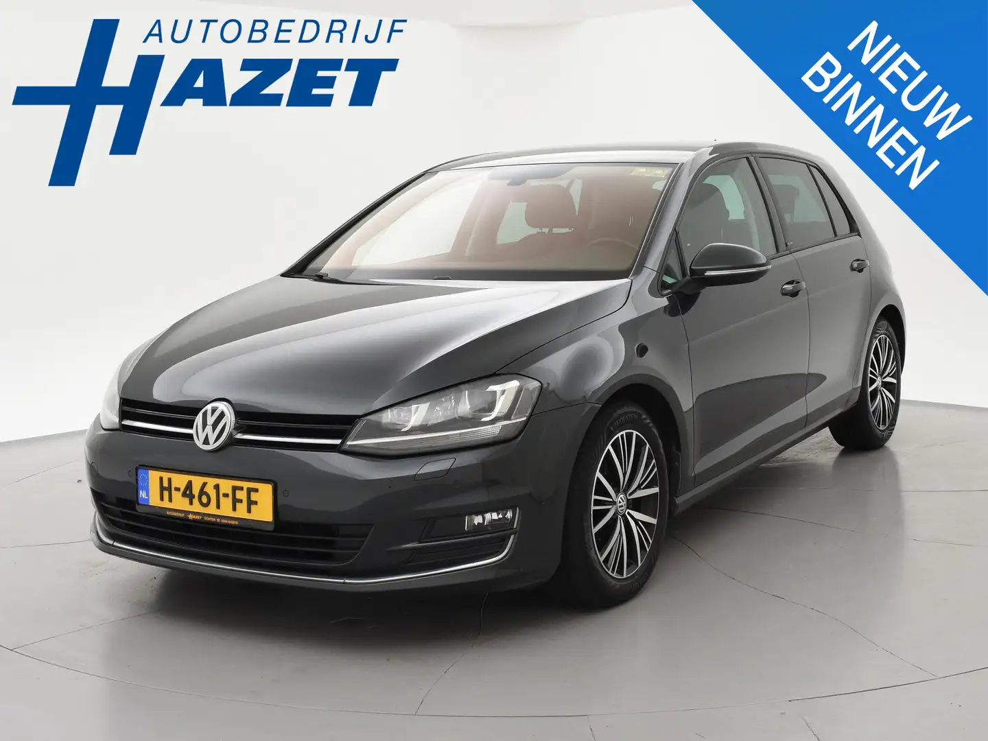 Volkswagen Golf 1.4 TSI DSG AUT. 5-DEURS ALLSTAR + STUURWIELVERWAR Zwart - 1