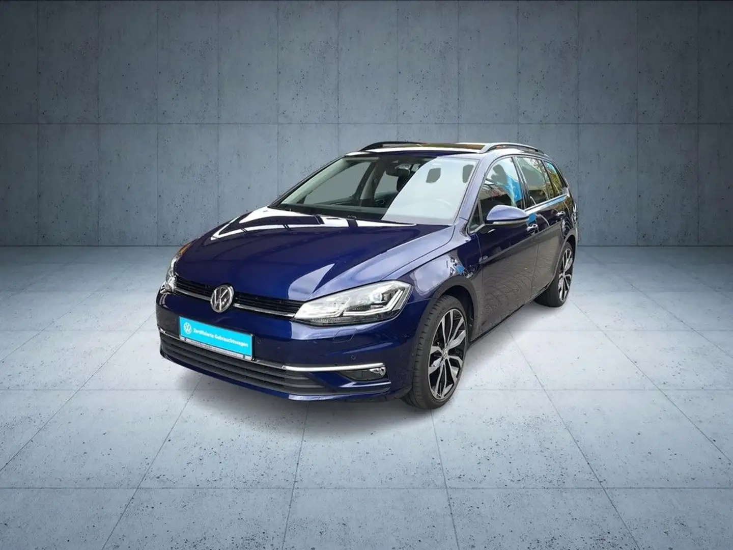 Volkswagen Golf Variant Golf VII Variant 1.5 TSI Comfortline Navi LED Blauw - 2