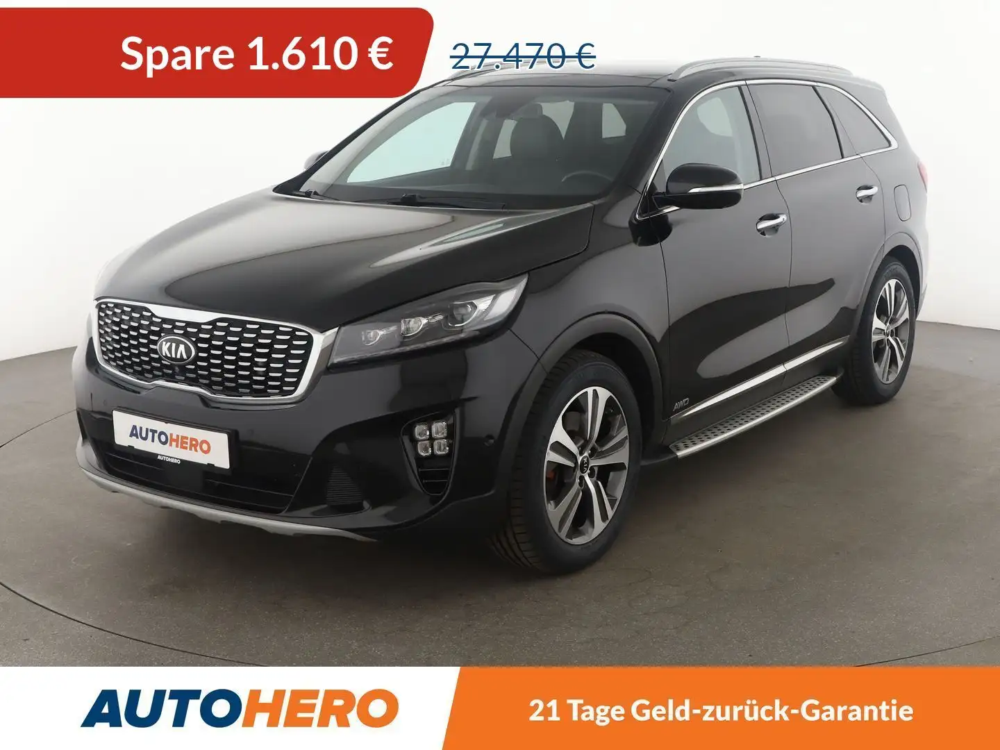 Kia Sorento 2.2 CRDi GT-Line 4WD Aut*NAVI*LED*ACC*CAM*PDC*SHZ* Noir - 1