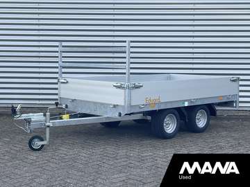 P3 2615 Plateau 750kg 256X150 ongeremd