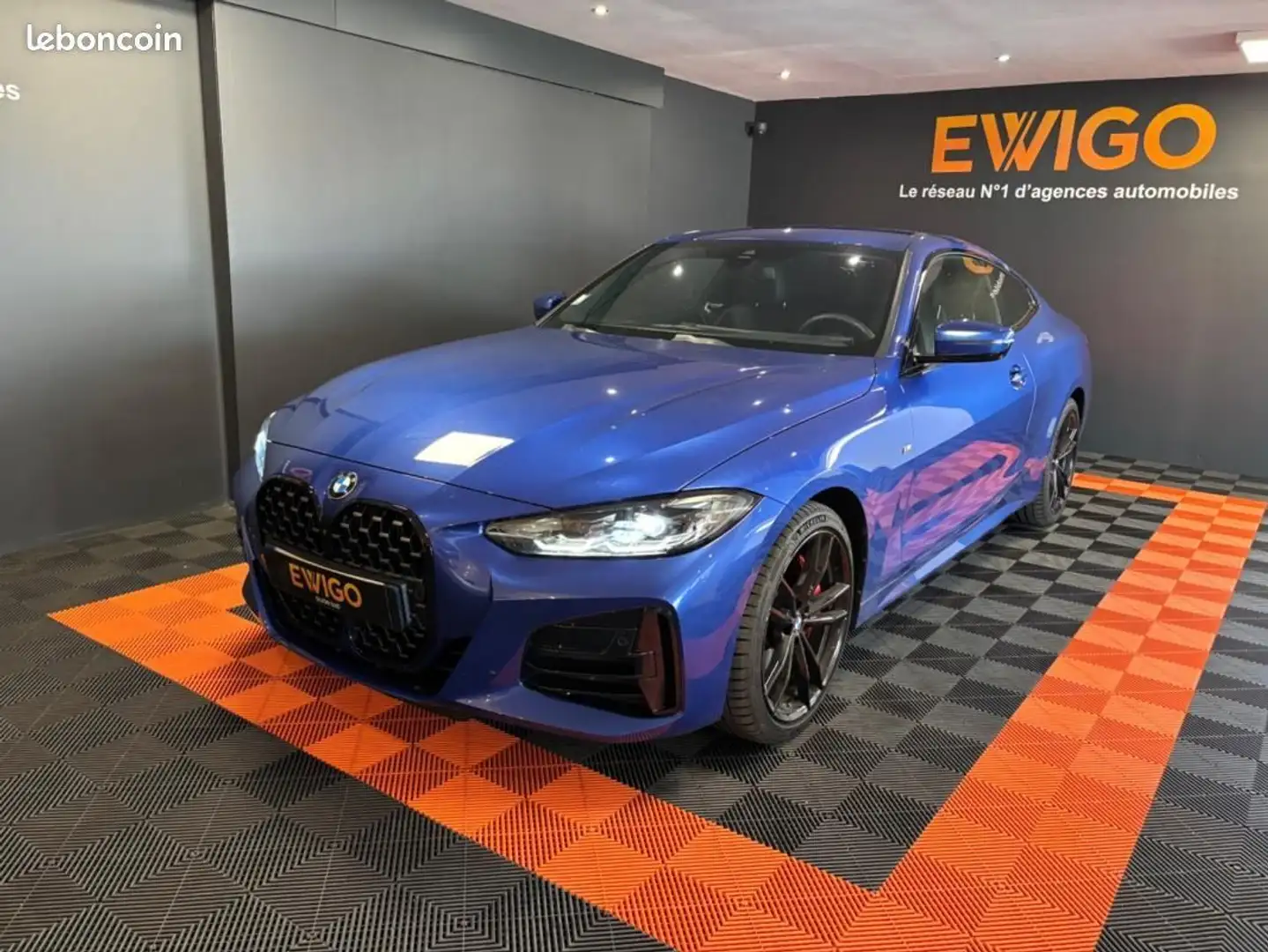 BMW M4 M440i COUPE 374ch xDrive %2B PACK M SPORT PRO %2Bs Синій - 1
