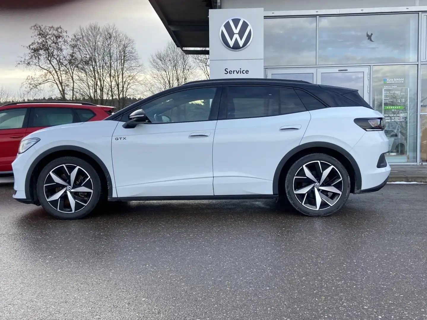 Volkswagen ID.4 GTX 4-MOTION SPORTPAKET+WÄRMEPUMPE+AHK+PAN Weiß - 2