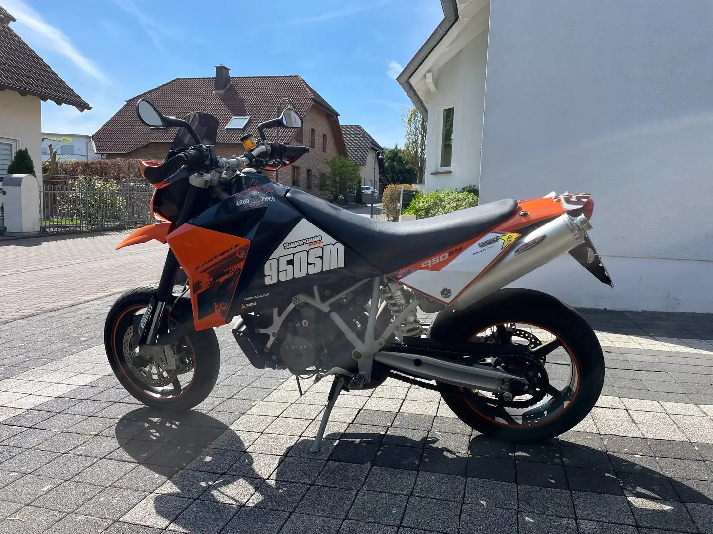 KTM 950 Supermoto Spaßgerät Orange - 1