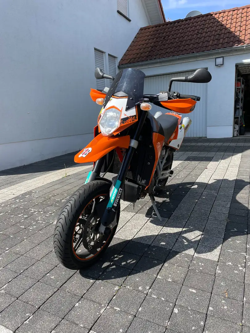 KTM 950 Supermoto Spaßgerät Orange - 2