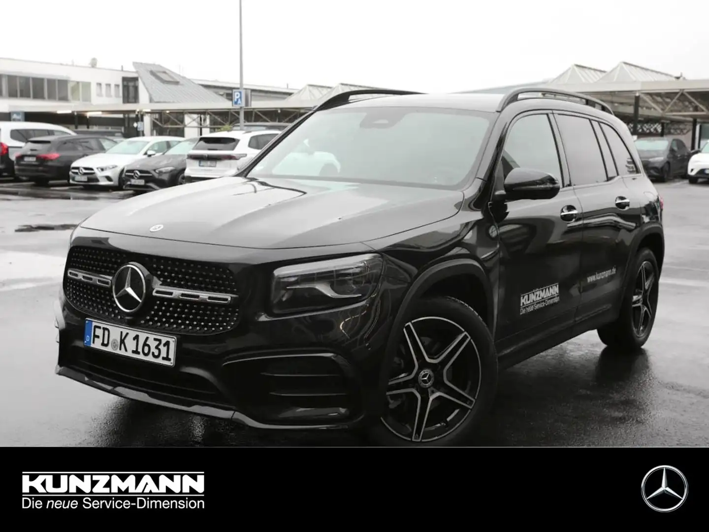 Mercedes-Benz GLB 180 d AMG Night Distronic Burmester AHK 360° Schwarz - 1