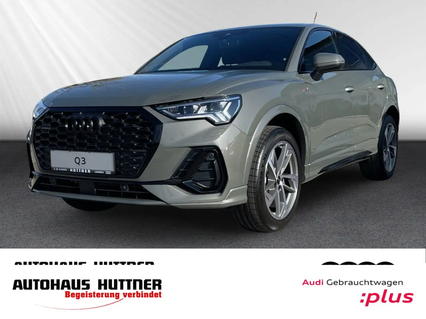 Audi Q3 Sportback 40 TFSI quattro S line S tronic AHK Grau - 1