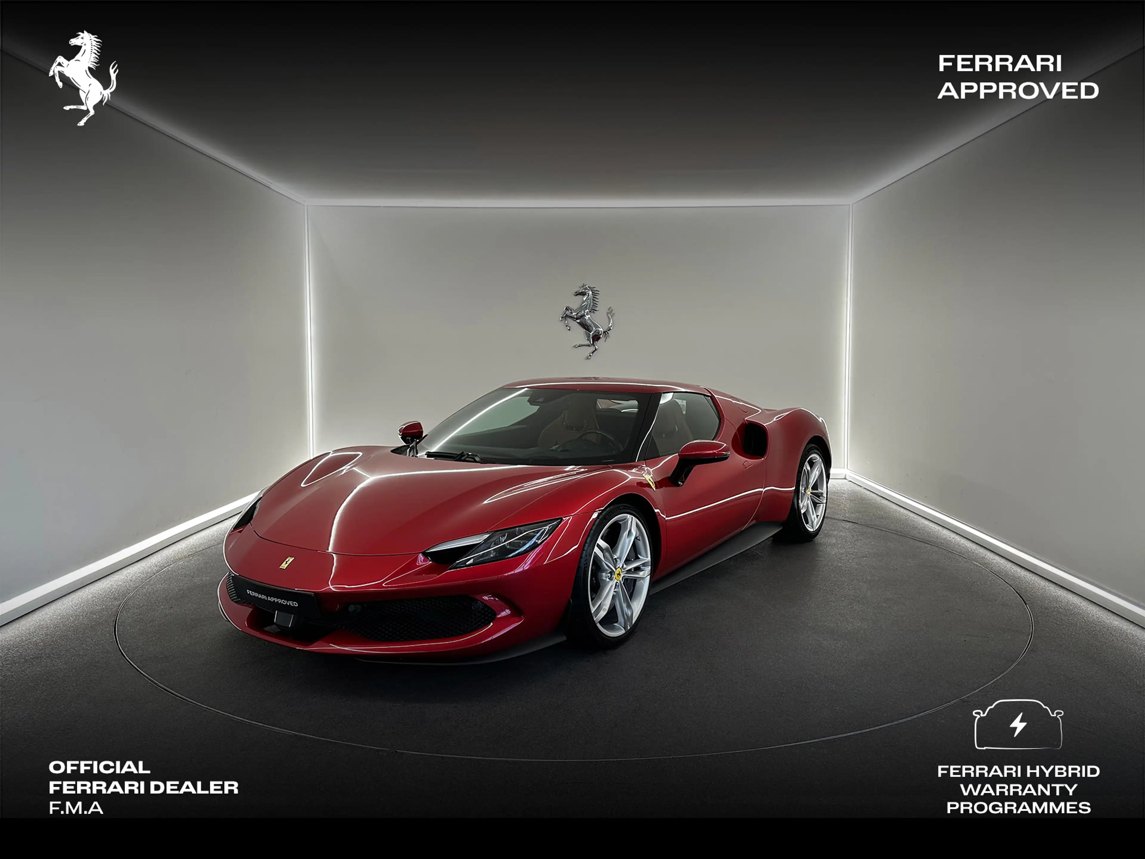 Ferrari 296 GTB Rosso Imola / Ferrari Approved