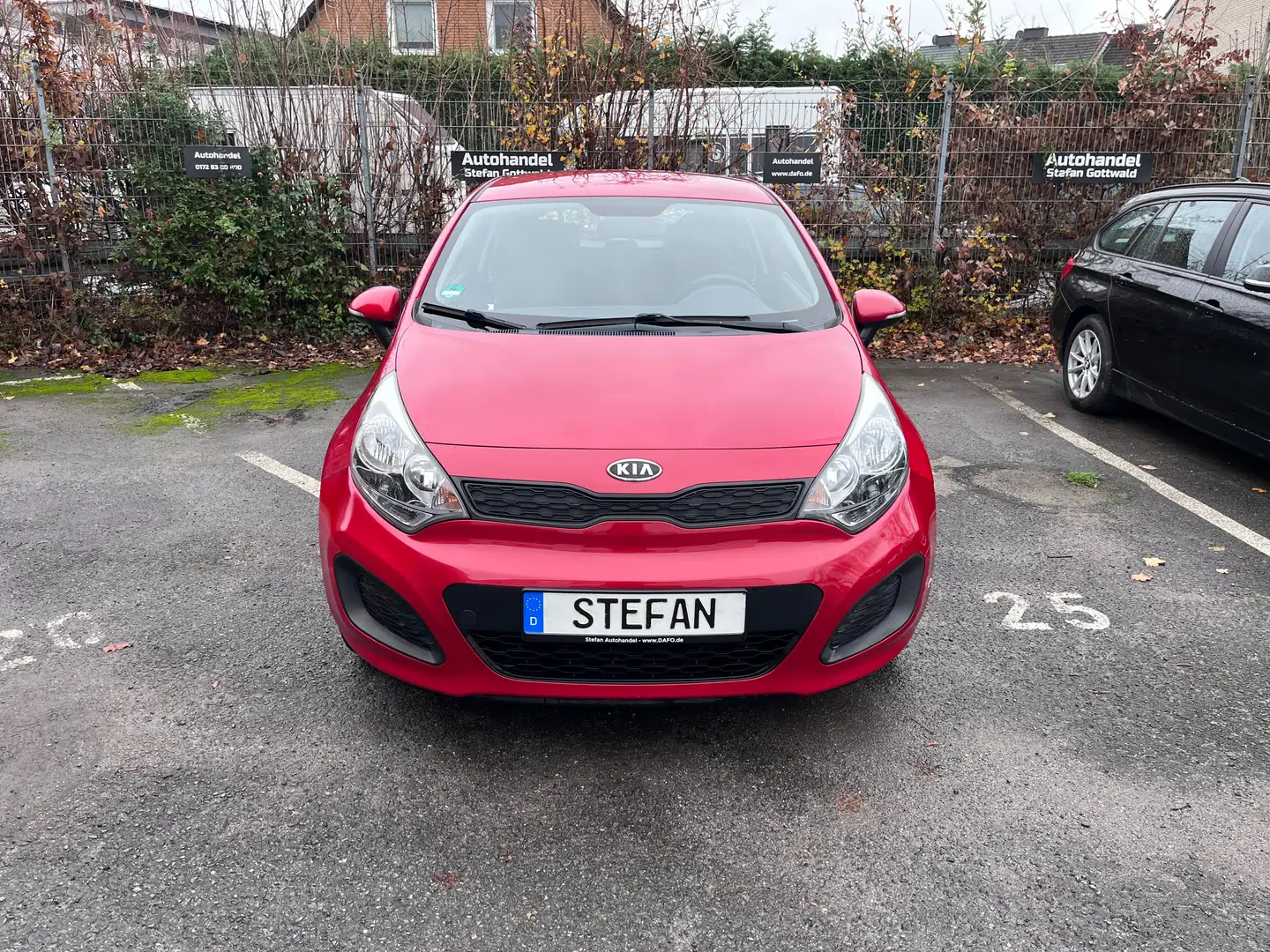 Kia Rio Edition 7, Klima, Tüv Neu Top Auto. Rot - 2