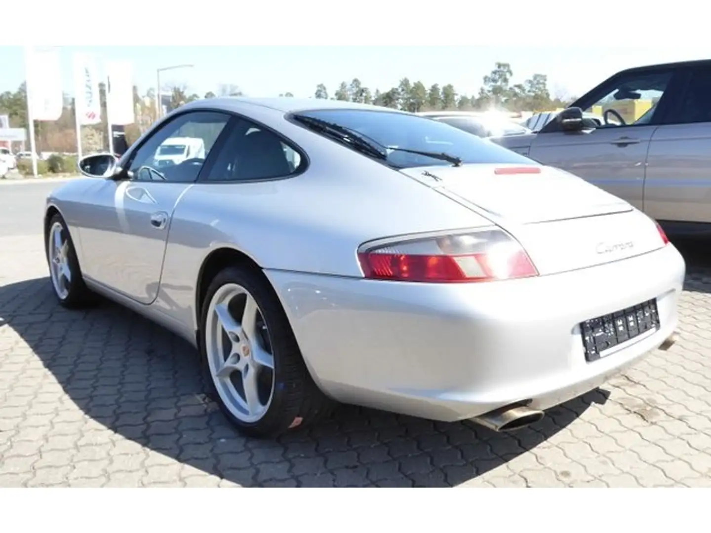 Porsche 996 Carrera Coupe Klima Leder 1.Hand Silber - 2