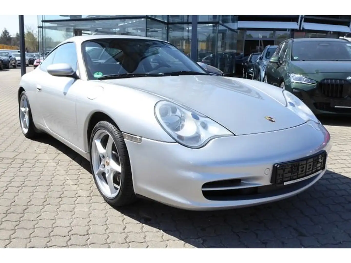 Porsche 996 Carrera Coupe Klima Leder 1.Hand Silber - 1