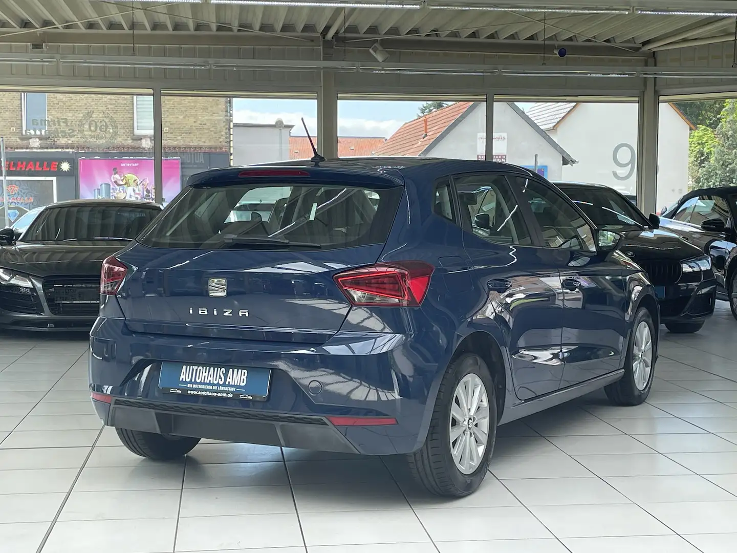 SEAT Ibiza 1.0 TSI Style Klima Sitzh. AppConnect GRA Blau - 2